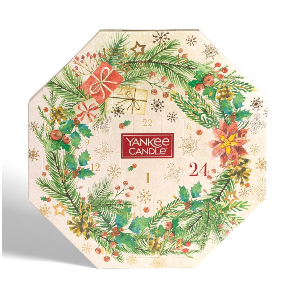 Yankee Candle Advent Calendar Wreath Gift Set Extra Image 1